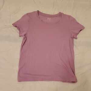 Madewell Lilac Short Sleeve Tee